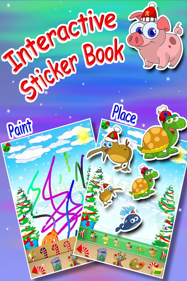 Christmas Pets Coloring screenshot 4