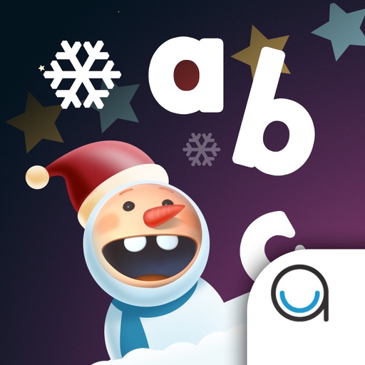Icky Snow Trace - Learn to trace Upper and Lowercase ABC - Lesson 3 of 3 Free icon