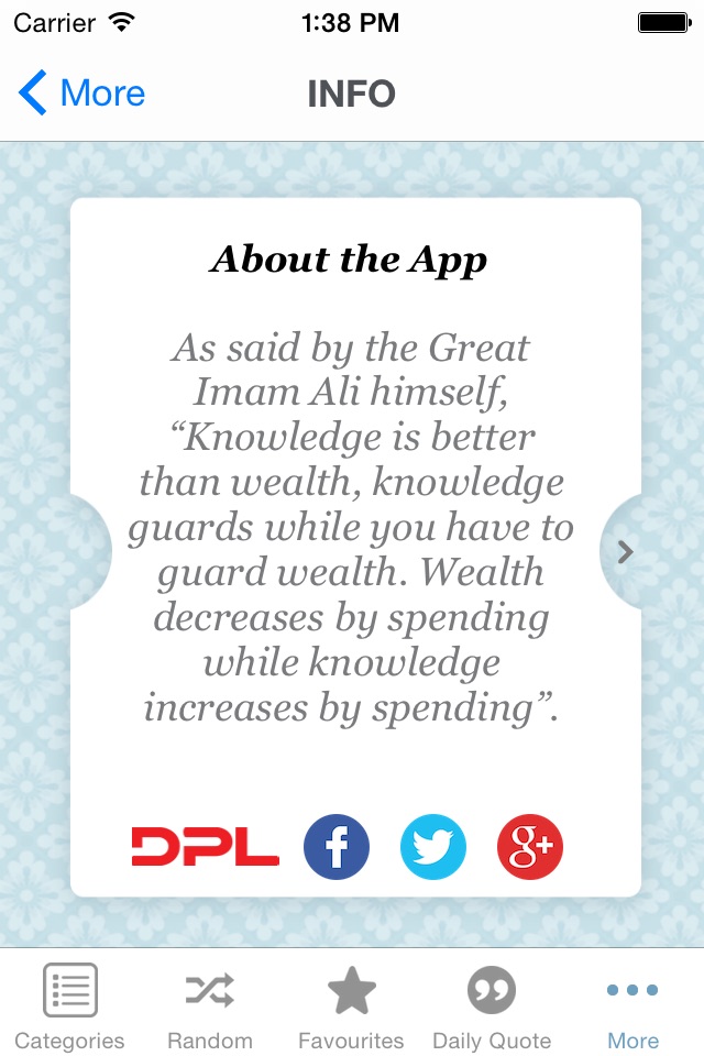 Quotes Of Hazrat Ali screenshot 3