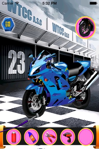 Sport bike washing screenshot 2