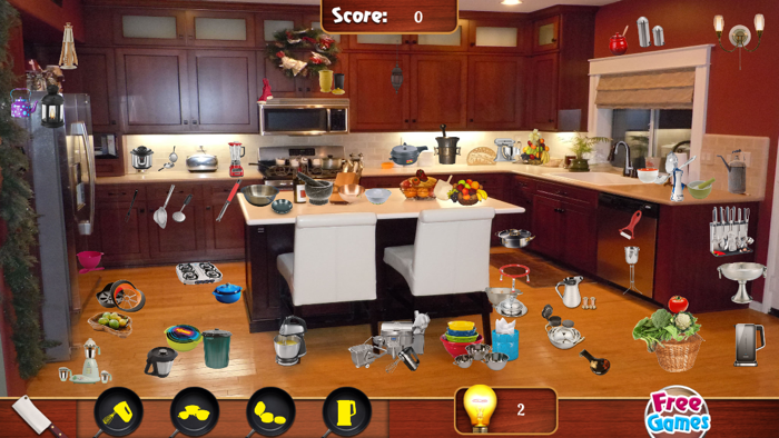 Movie Star Party Kitchen Cooking Hidden Objects