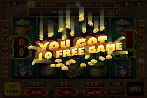 Golden Treasure Casino in Sand Vegas Slots Blackjack & Poker Free screenshot 4