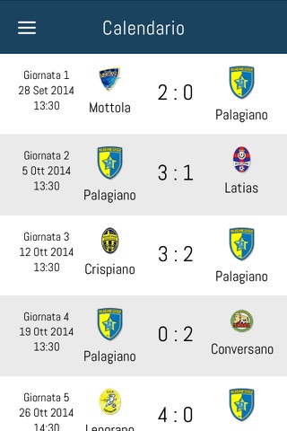 Calcio Palagiano screenshot 3