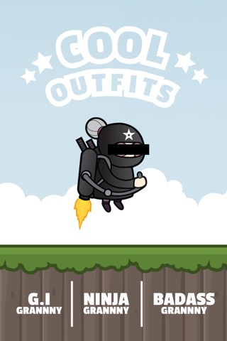 Jetpack Granny - Flappy Style screenshot 2