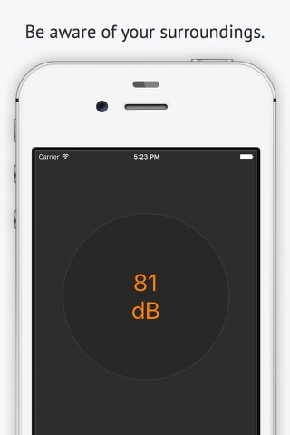 Decibels for iOS screenshot 2