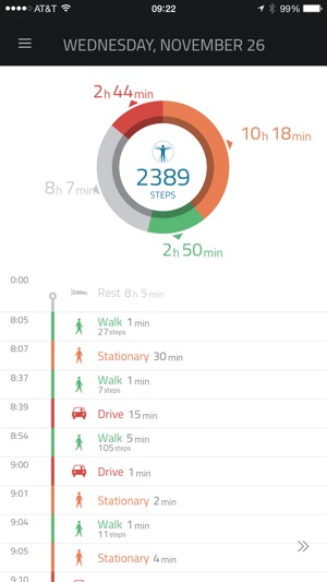 EXACTivity Health Activity Tracker in Yo