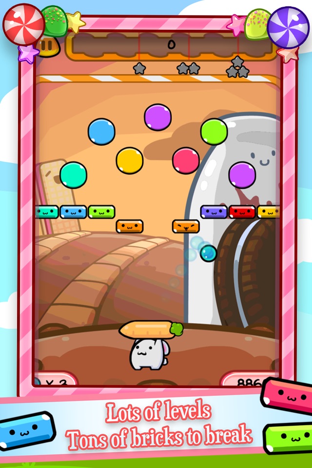 Sugar Bricks - Brick Blocks Breaker Game screenshot 2