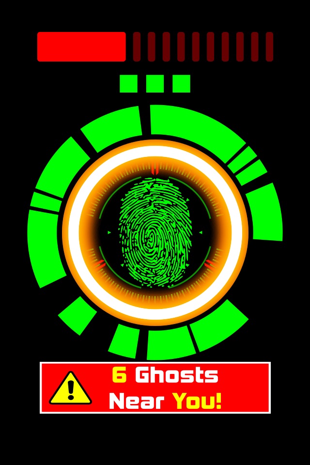 Ghost Scanner - Ghost Detector Fingerprint Scanner Pro HD screenshot 3