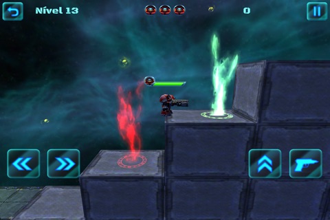 Robot Warfare: 3D Sci-fi Platformer screenshot 4