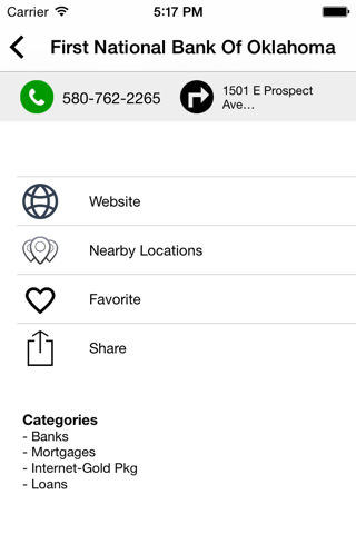 Ponca City Telephone Directory screenshot 3