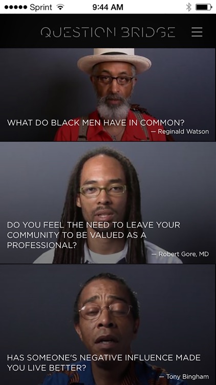 Question Bridge: Black Males