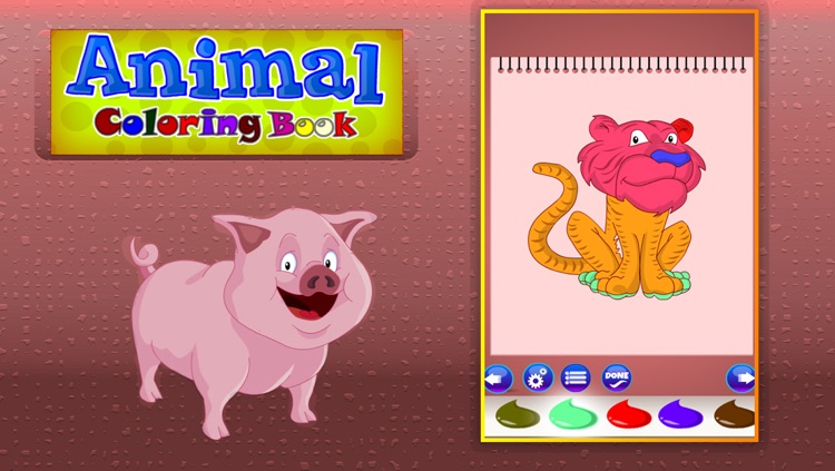 Animal Coloring Book screenshot-3