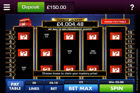 Deal or No Deal Jackpot Slot screenshot 3