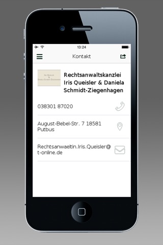 Rechtsanwaltskanzlei screenshot 3