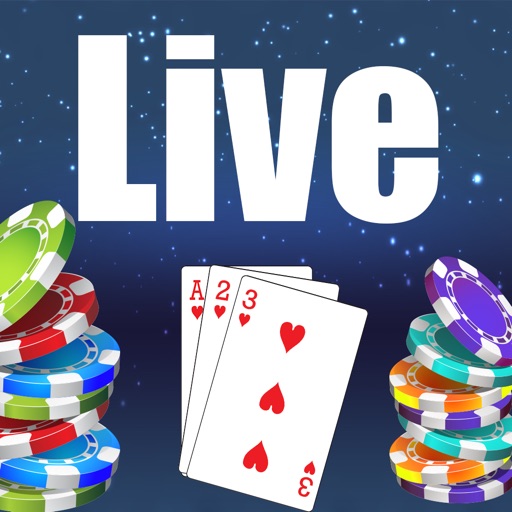 1st Las Vegas LIVE BlackJack Pro - Win Double Jackpot casino chips icon