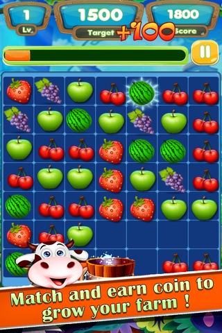 Garden Mania - Fruit Match-3 Game screenshot 2
