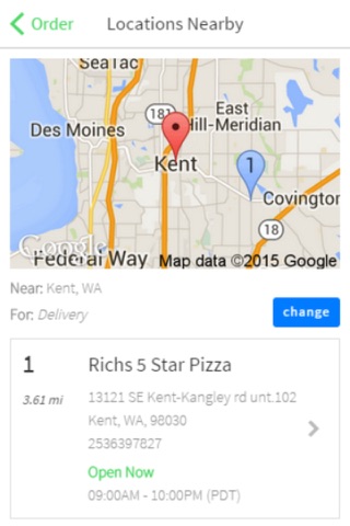 Rich's 5 Star Pizza screenshot 2