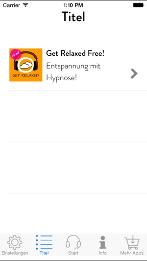 Get Relaxed Free! Entspannung mit Hypnose!(圖2)-速報App