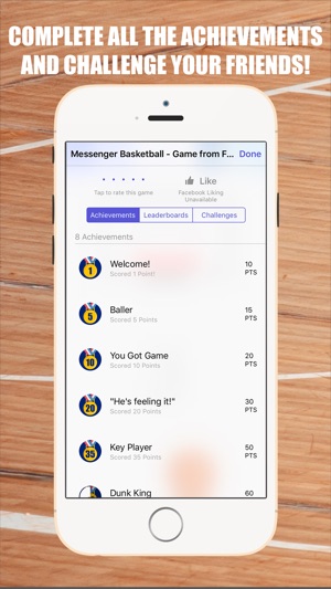 MessBas - Messenger style Basketball game(圖4)-速報App