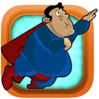 Awesome Fatty Man Super Hero Justice Among Chaos