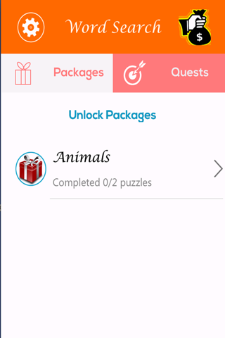 Animal Word Search - Free screenshot 4