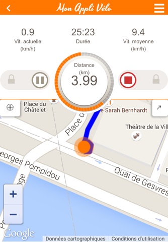 Mon Appli Vélo, cyclomètre GPS et 8 services gratuits pour les cyclistes screenshot 3