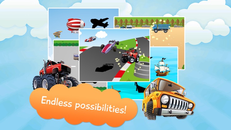 Vehicles Puzzles for Toddlers