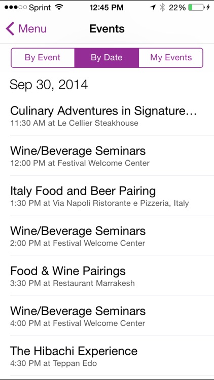 Epcot Food & Wine Festival Guide screenshot-4