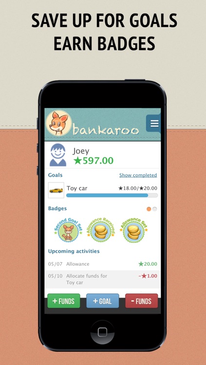 bankaroo - virtual bank for kids
