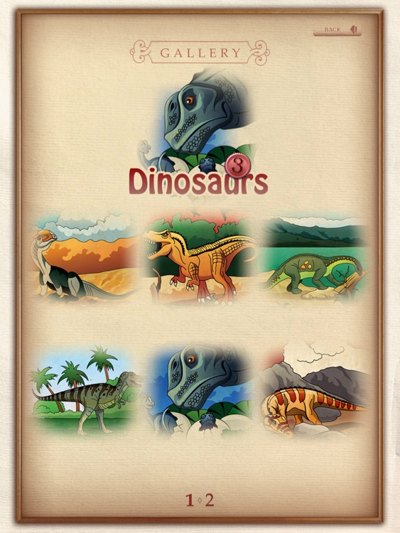 Coloring Book. Dinosaurs. Lite