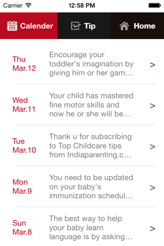 Top Child Care Tips screenshot 2