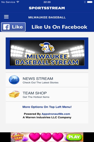 MILWAUKEE BASEBALL STREAM screenshot 4