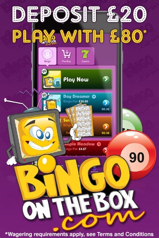 Bingo On The Box - Real Money Bingo and Casino screenshot 2
