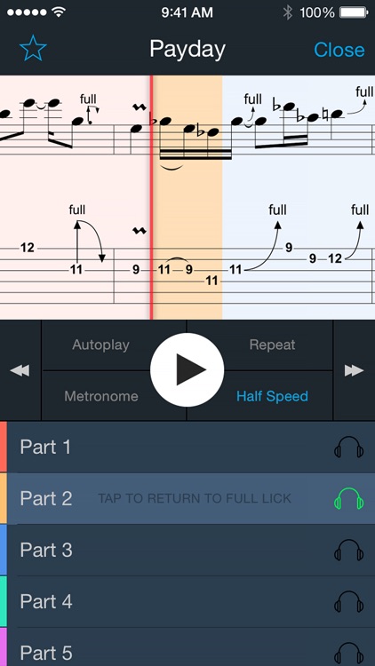 Guitar Lick Master - 50+ Licks, Ultimate Trainer with Smart Tabs screenshot-0