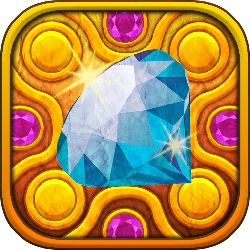 Amethyst Glow Blast 3 - Match 3 Game icon