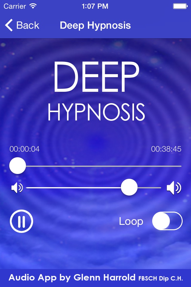 Deep Hypnosis with Glenn Harrold screenshot 3