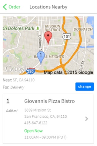 Giovanni's Pizza Bistro screenshot 2