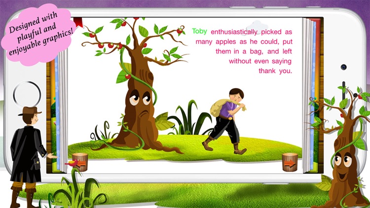 The Boy and the Apple Tree by Story Time for Kids screenshot-3