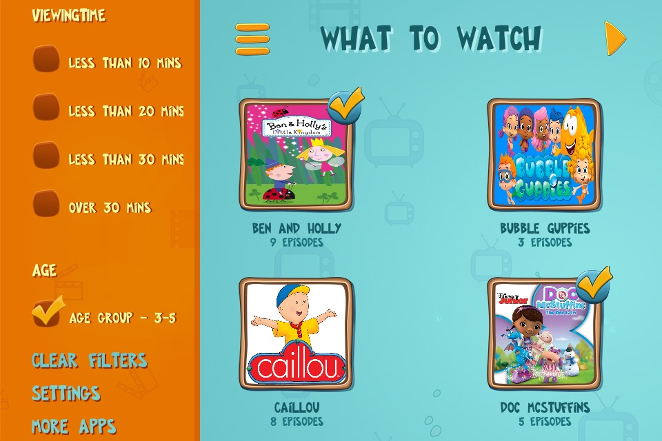 Bongo’s KidsFlix - YouTube Playlist (Music, Videos, Cartoons & Activities) screenshot 3