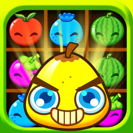 Paint Fruit Crush iOS App