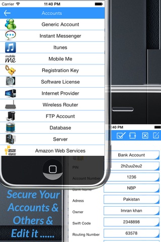 Data Escort: Protect Your Photos, Videos, Logins, Wallet & Credit Cards Numbers etc screenshot 3
