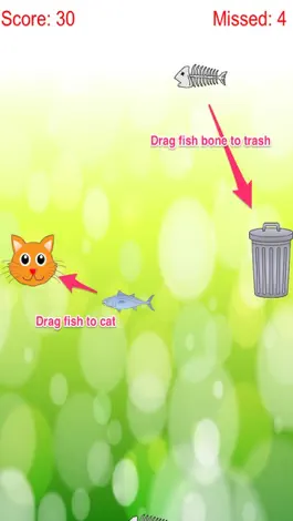 Game screenshot Distinguish Food And Rubbish: Feed Cute Cat With Fish Free mod apk