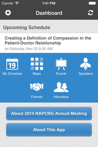 2014 NAPCRG Annual Meeting screenshot 2