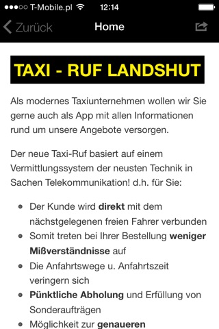 Taxi-Ruf Landshut screenshot 4
