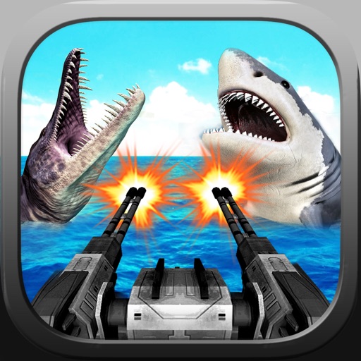 Sea Monster Shooting Strike 3D Icon