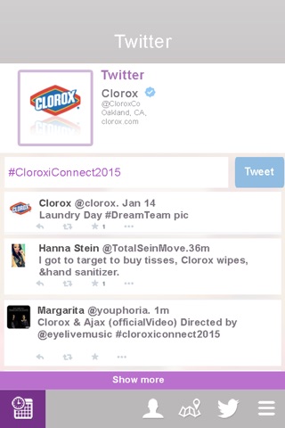 Clorox iConnect 2015 screenshot 2