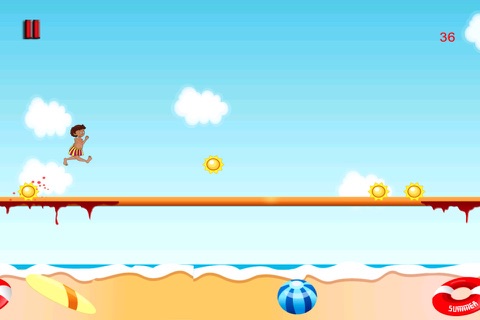 Endless Runner - Beach Boy Jumping and Running screenshot 4