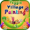 Veggie Village Painting