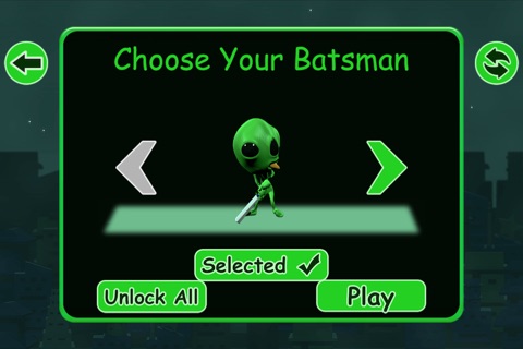 Mega Alien Space Cricket - cool cricket live batting match screenshot 3