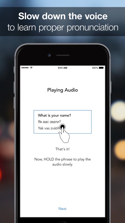 SpeakEasy Ukrainian ~ Offline Phrasebook and Flashcards with Native Speaker Voice and Phonetics screenshot-3